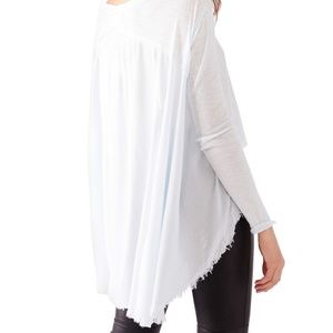 NWT Free People TT Special Top - Bleached Blue